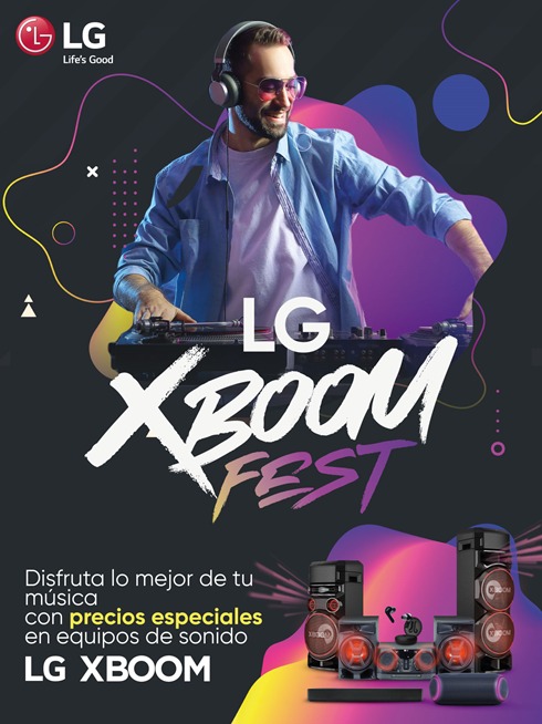 LG XBOOM Fest te invita a disfrutar al máximo tus sonidos favoritos con lo mejor en tecnología y promociones especiales
