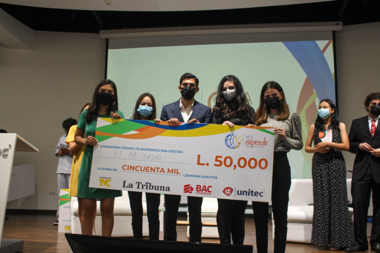 UNITEC DESTACA A LOS GANADORES DE LA NOVENA EDICIÓN DEL PREMIO “YO EMPRENDO”