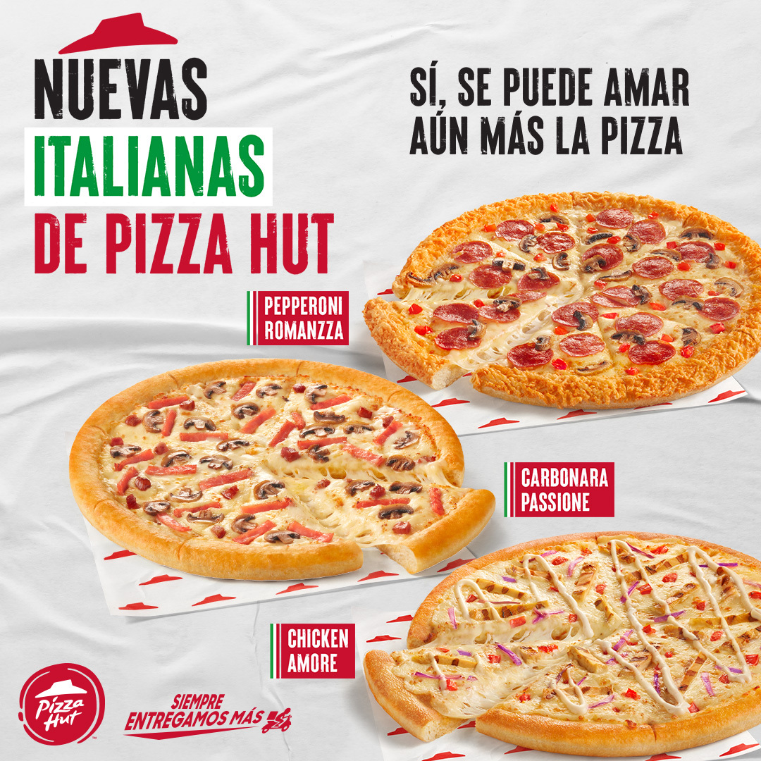 NUEVAS ITALIANAS DE PIZZA HUT