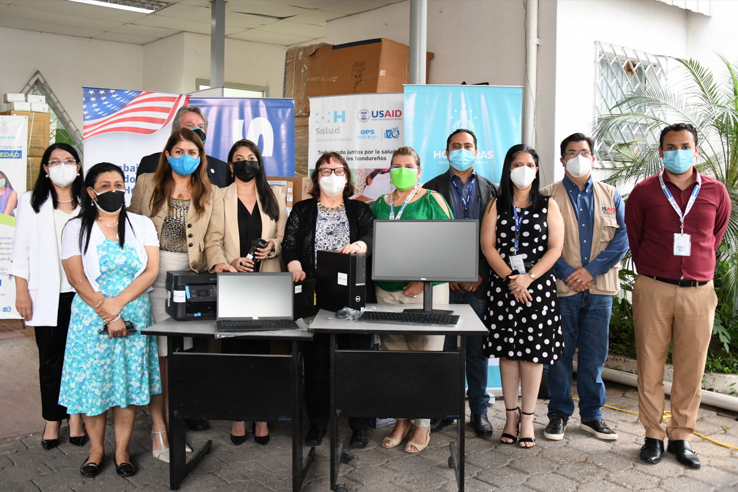 GOBIERNO DE LOS ESTADOS UNIDOS HACE NUEVA DONACIÓN A HONDURAS DE 358,020 DOSIS DE VACUNAS PFIZER Y EQUIPOS DE COMPUTACIÓN