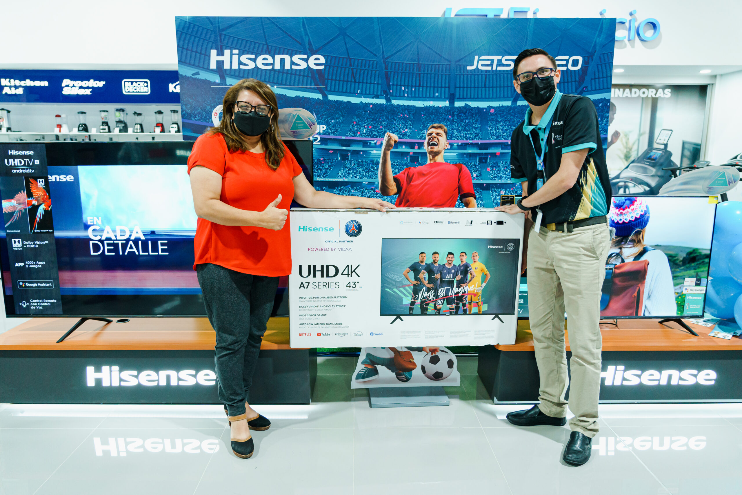 ¡JETSTEREO junto a Samsung, LG y Hisense presentaron lo mejor en Televisores en su TV Showroom!