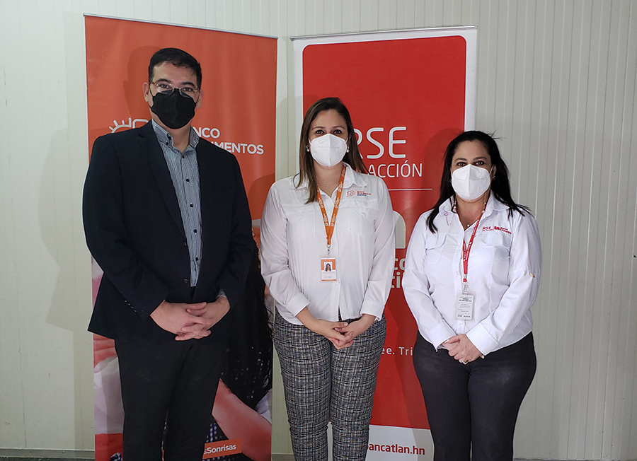 Banco Atlántida realiza jornadas de Voluntariado Corporativo en las tres sucursales del banco de Alimentos de Honduras