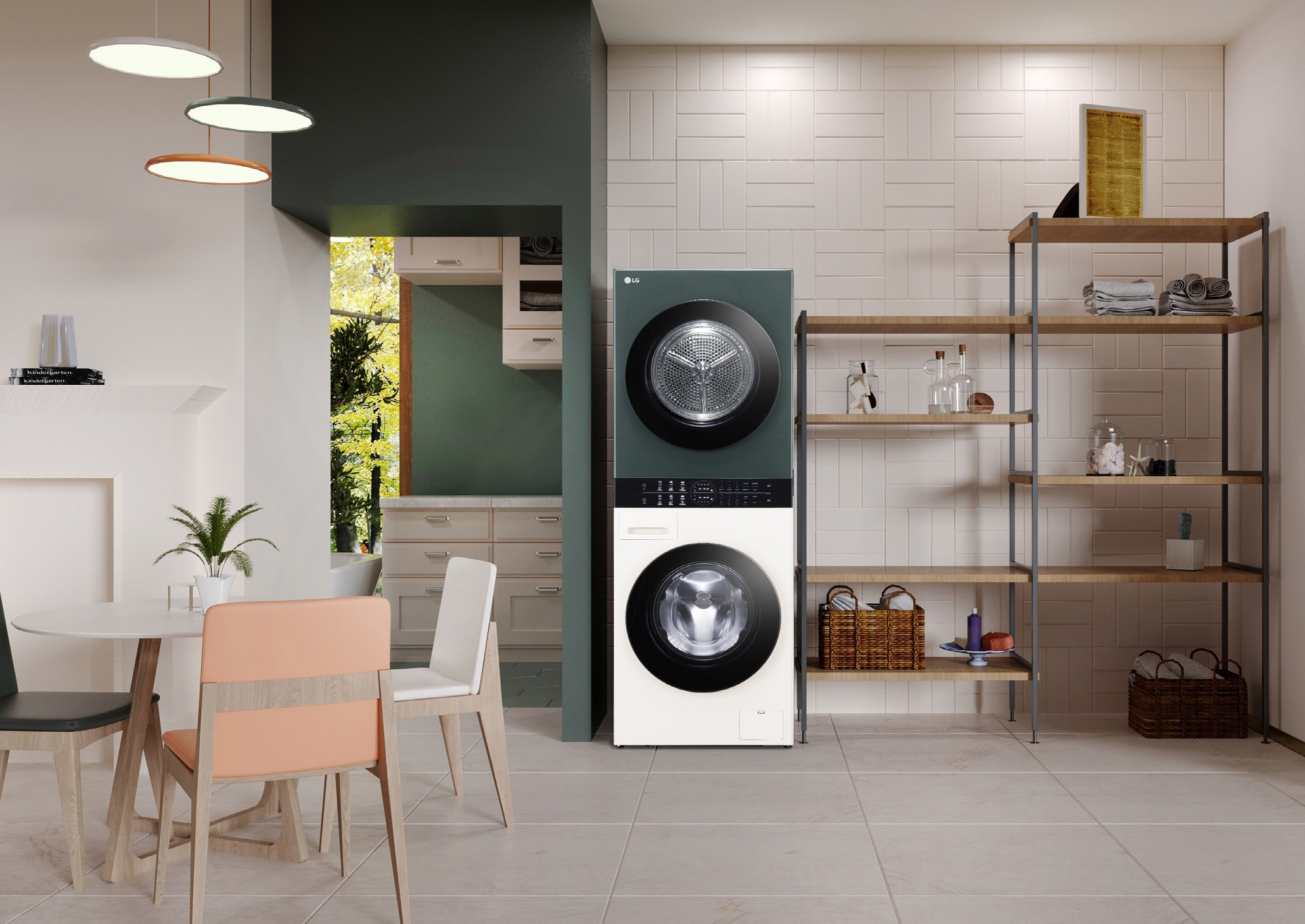 La torre de lavado compacta de LG que ahorra espacio muestra la experiencia de lavandería todo en uno en IFA 2022
