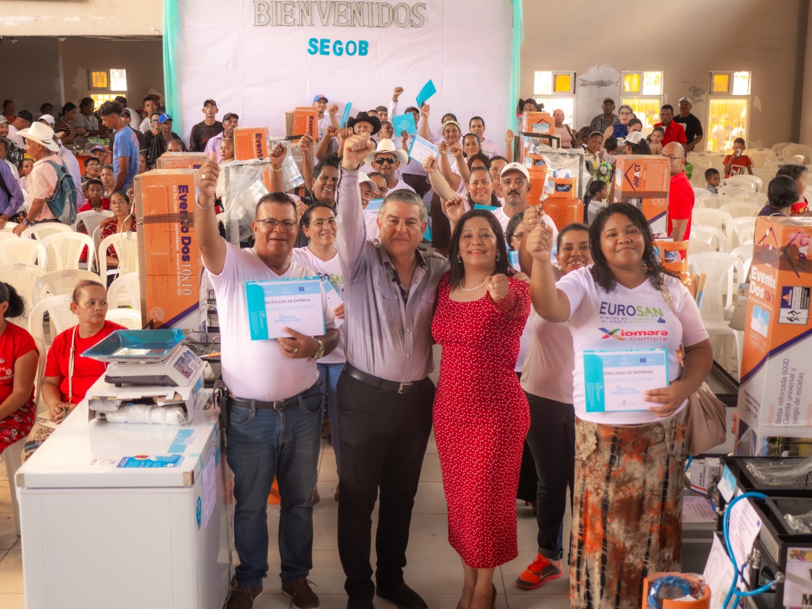 Gobierno Solidario beneficia a 25 emprendedores del municipio de Guayape con capital semilla
