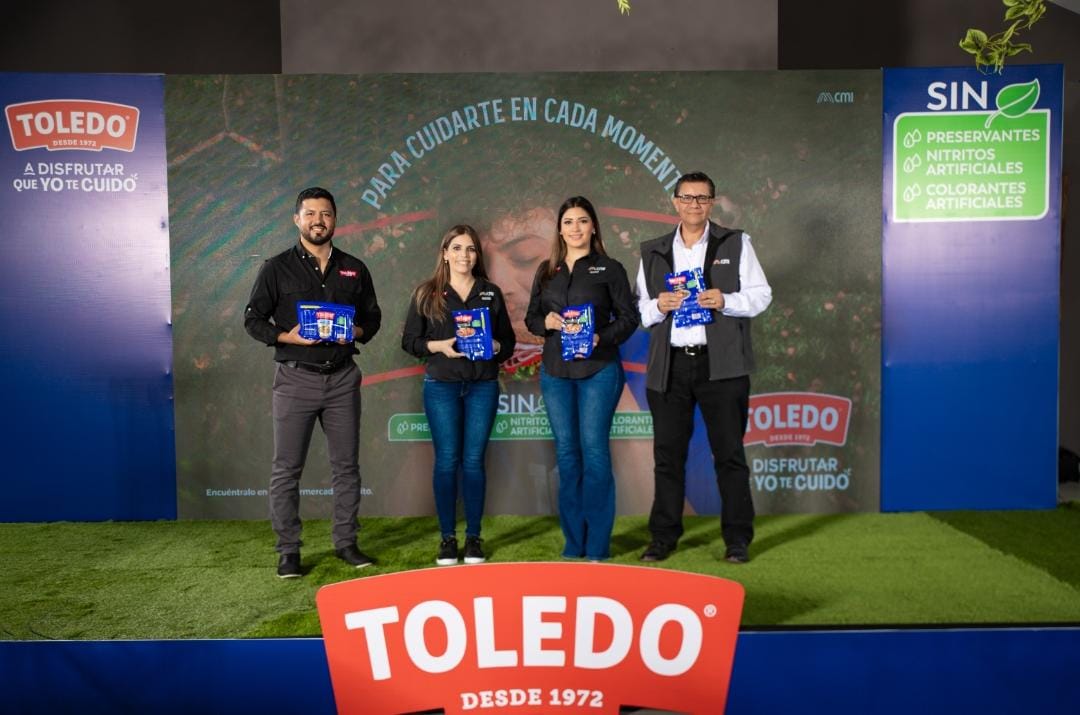 TOLEDO LANZA SU LÍNEA DE PRODUCTOS SIN NITRITOS, COLORANTES, NI PRESERVANTES ARTIFICIALES BAJO SU NUEVA CAMPAÑA:“A DISFRUTAR QUE YO TE CUIDO”,