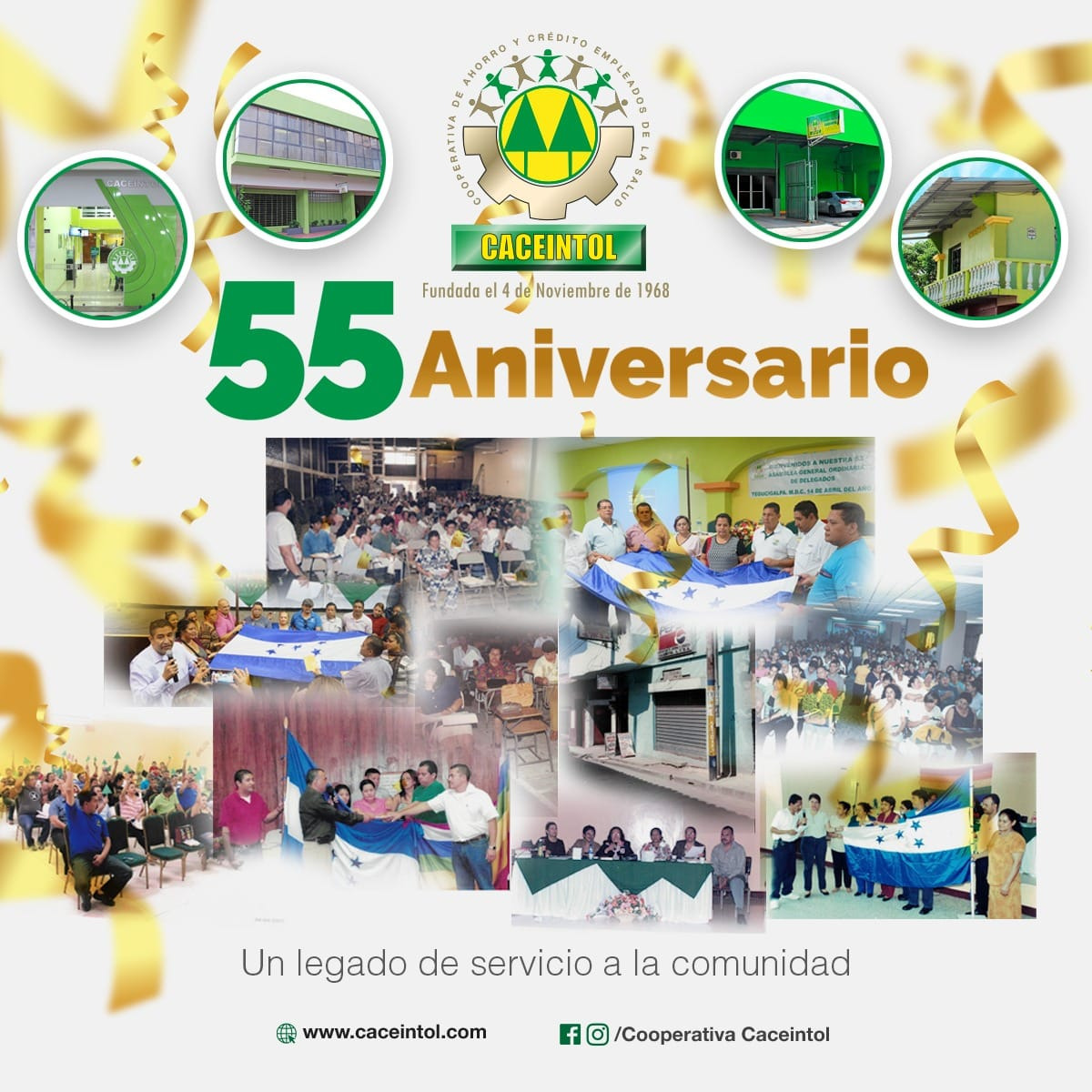 55 años de Cooperativa Caceintol: Un legado de servicio y progreso