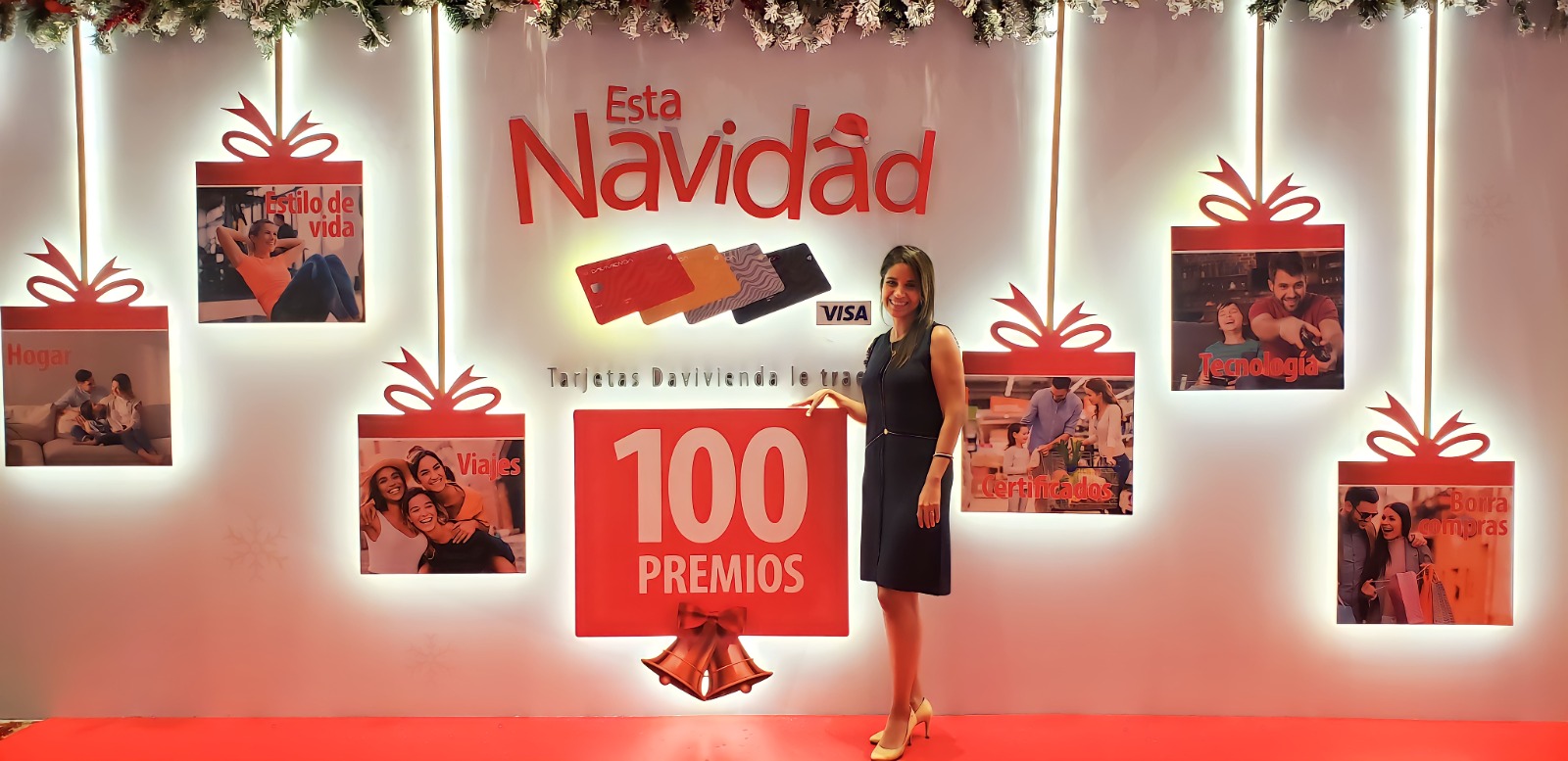 ¡CELEBRE ESTA NAVIDAD CON BANCO DAVIVIENDA Y SEA UNO DE LOS 100 GANADORES GRACIAS A LAS TARJETAS DAVIVIENDA!