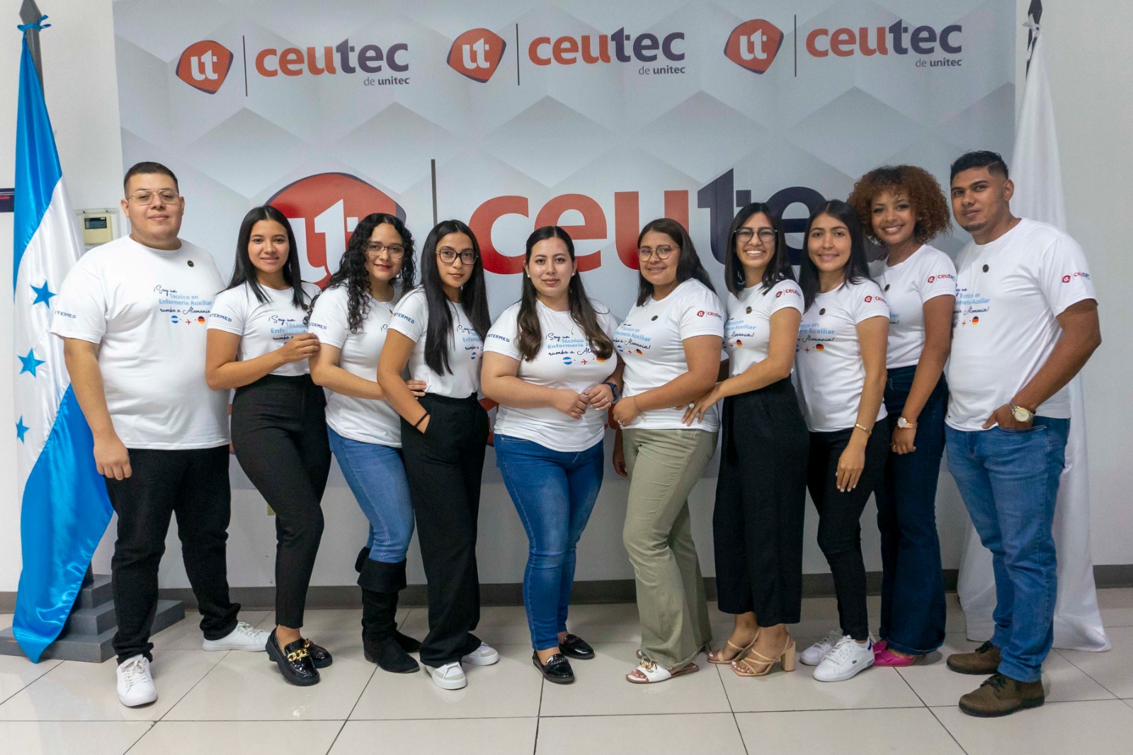 Técnicos Universitarios en Enfermería Auxiliar de CEUTEC trabajarán en Alemania