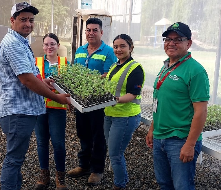 Cargill reafirma su compromiso con la sostenibilidad mediante el uso de energía renovable y programas de reforestación en Honduras
