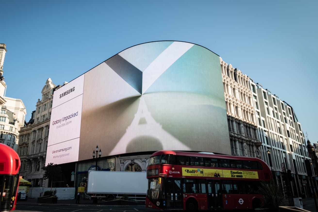 Antes de Galaxy Unpacked 2024, Samsung muestra la próxima frontera de la IA de Galaxy en ciudades de todo el mundo