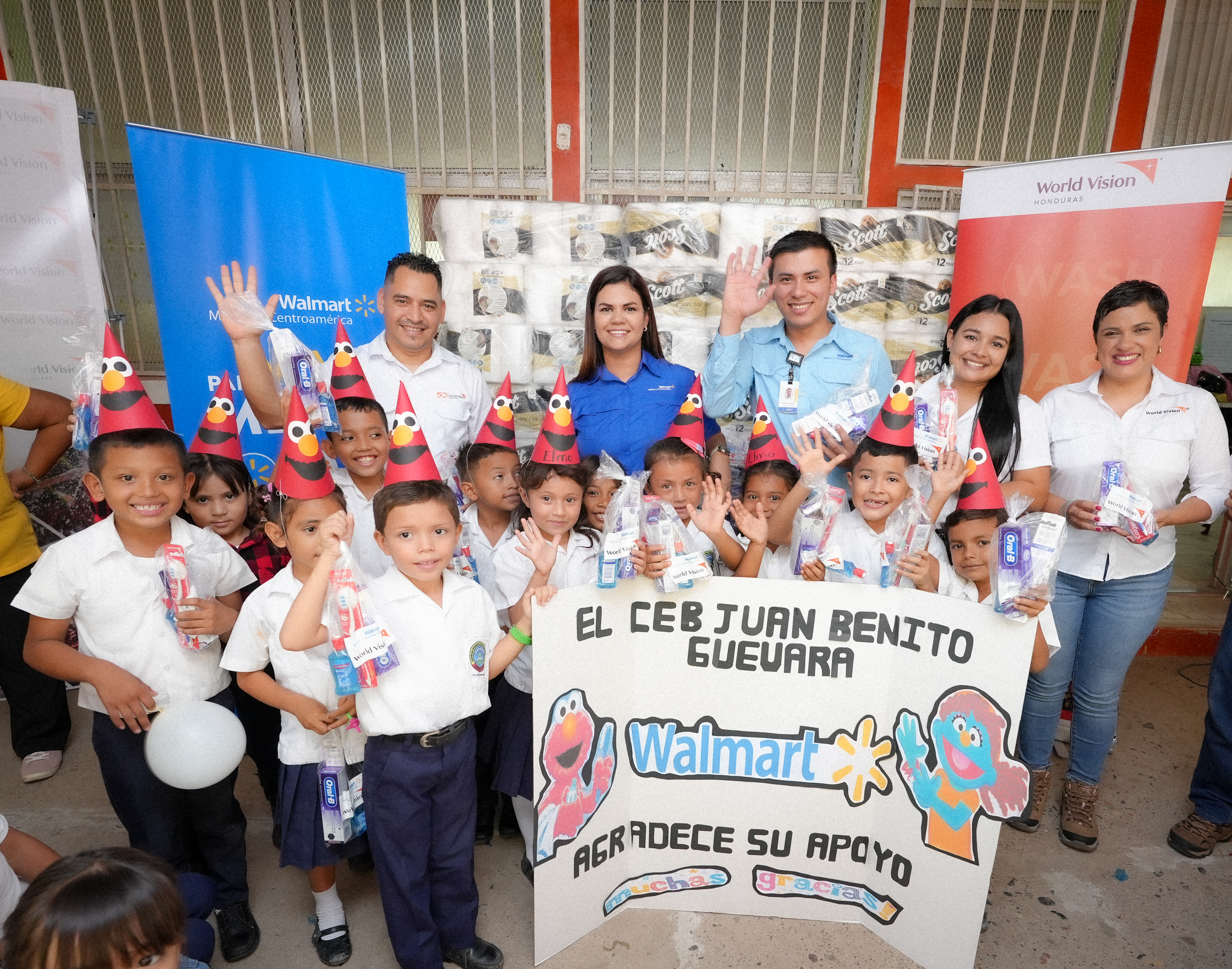 Walmart Honduras y World Vision Honduras se unen para mejorar la seguridad alimentaria de familias vulnerables en la zona sur del pais