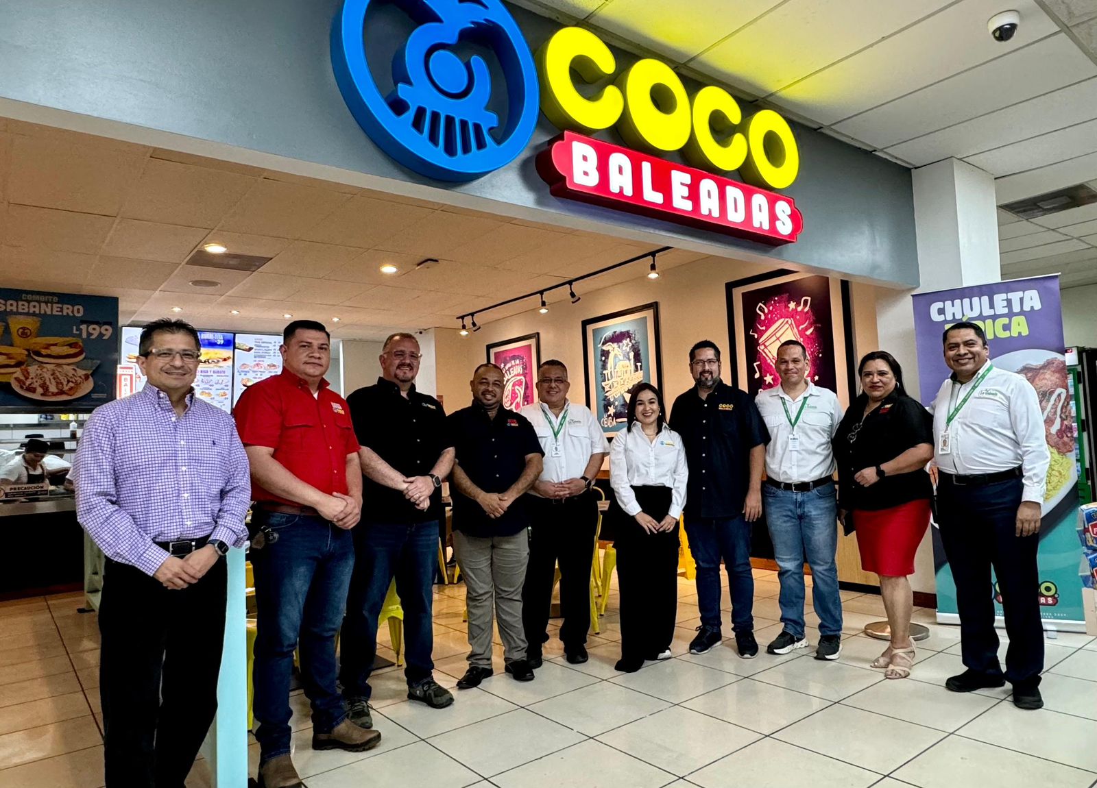 Supermercados La Colonia le da la bienvenida a Coco Baleadas en tienda No.3 La Concordia para brindar su experiencia gastronómica hondureña