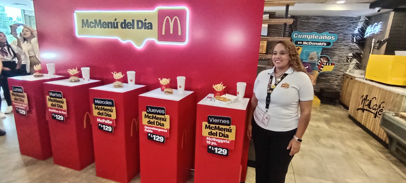 McDonald’s Honduras lanza el McMenú del Día: una opción diferente cada día a un precio especial
