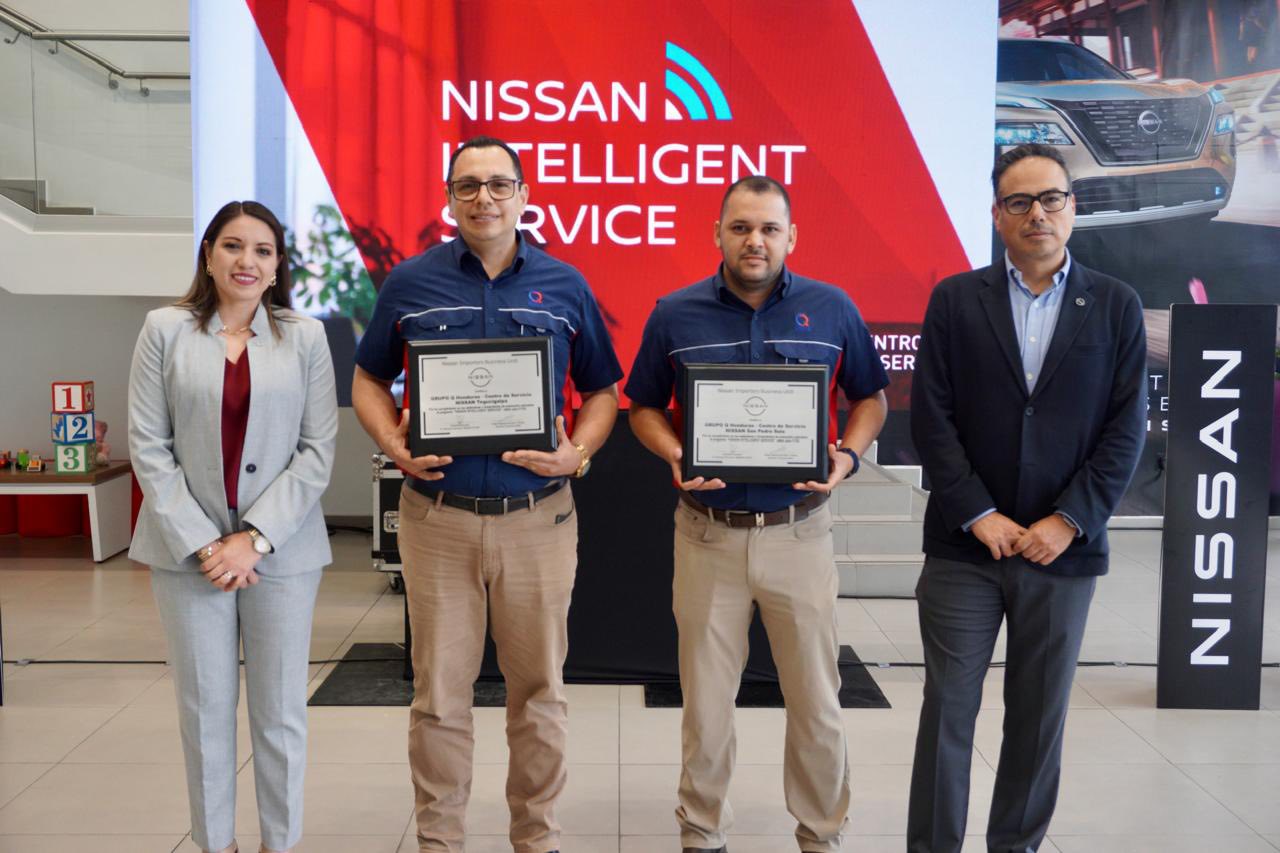Nissan Importes Bussines Unit (NIBU) Certifica a Centros de Servicio Grupo Q Honduras en el programa NIS «Nissan Intelligent Service» con el fin de garantizar una experiencia de servicio inigualable.