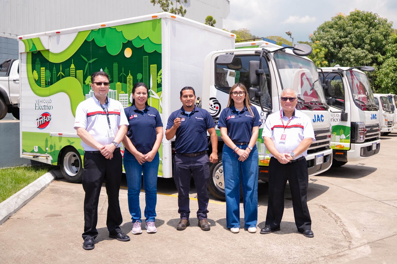 PepsiCo Honduras introduce los primeros camiones eléctricos, en alianza con Grupo Codaca