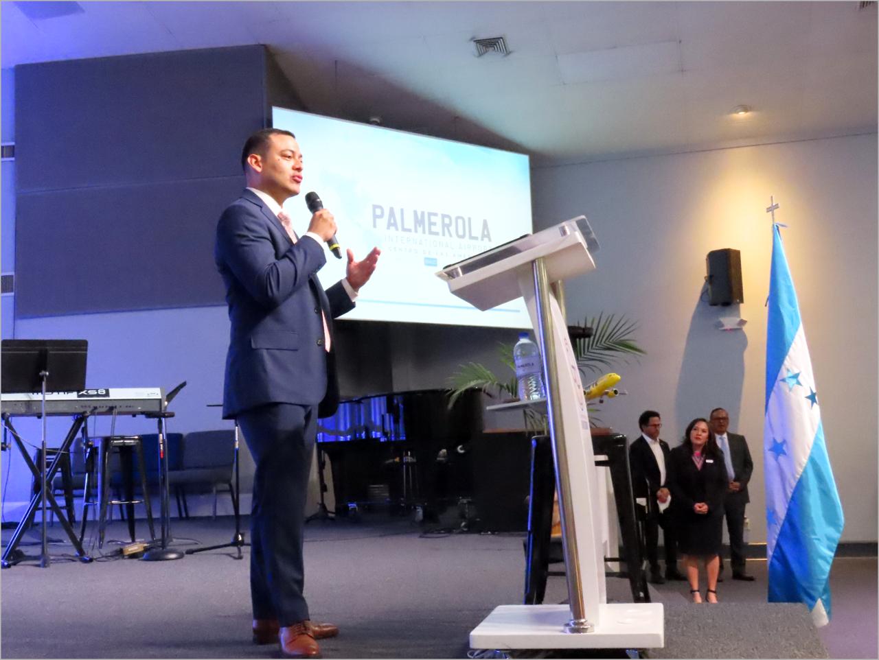 Aeropuerto Internacional Palmerola celebra el lanzamiento del primer vuelo directo entre Nueva Orleans y Tegucigalpa operado por Spirit Airlines.
