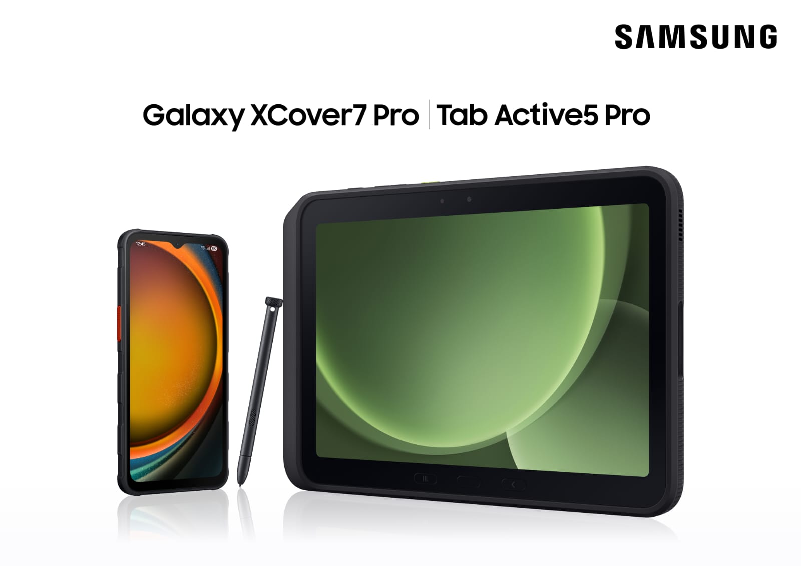 Samsung presenta Galaxy XCover7 Pro y Galaxy Tab Active5 Pro: dispositivos robustos para la excelencia en primera línea