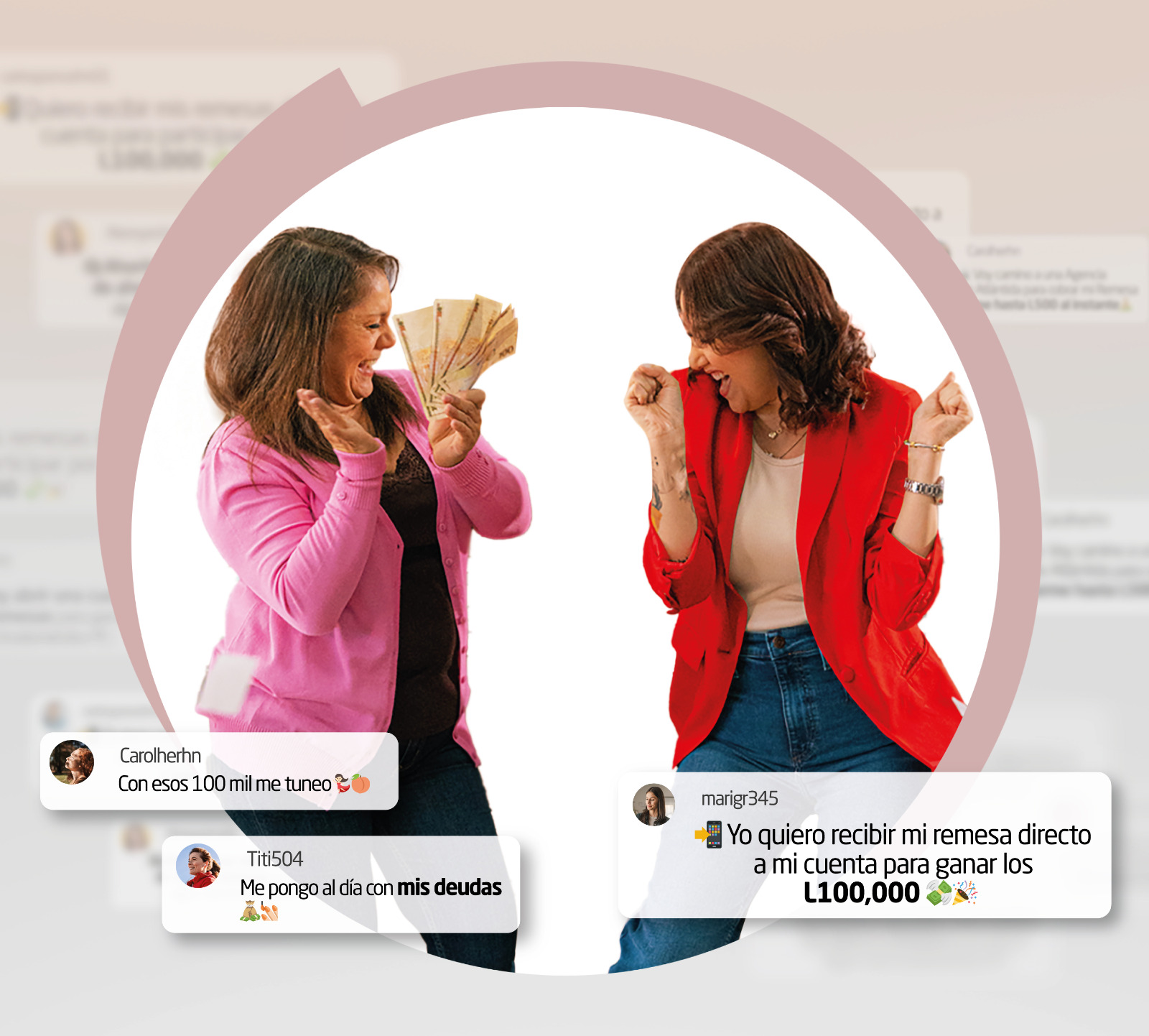 Banco Atlántida lanza promoción para celebrar el mes de las madres, premiando a sus clientes que reciben remesas.